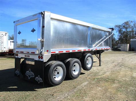 used quad axle dump box steel trailers|End Dump Trailers for Sale .